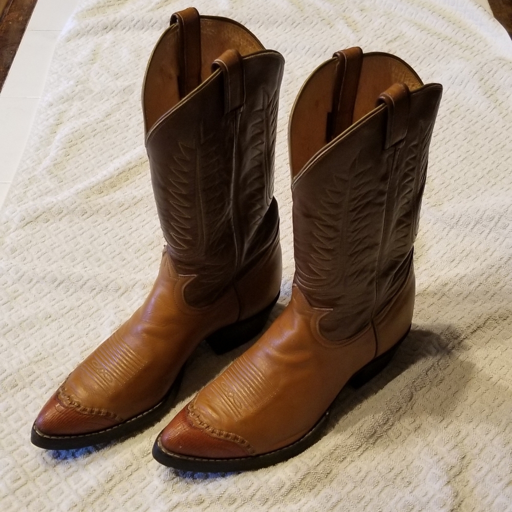 Tony Lama Lizard toe vintage men's 11D